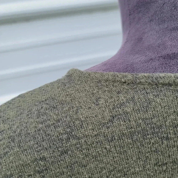 Bobbie Brooks Womens Knit Sweater Dress Green Long Sleeve Cage Neck Stretch Sz S - Picture 6 of 9